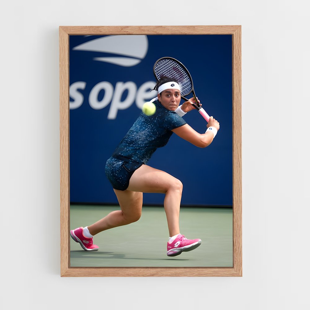 Poster jabeur court – affiche Tennis (vue 4)